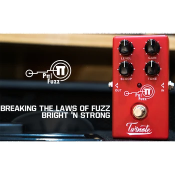 

Tube Sound Distortion Fuzz Guitar Effects Pedal With 3 Steps Gain Circuit
