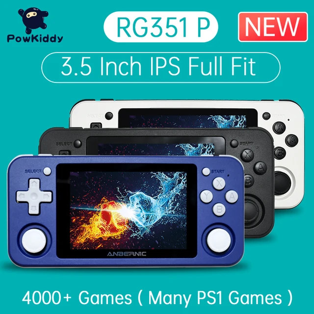 $98.98 POWKIDDY 2021 NEW RG351P Retro Game Console RK3326 Linux System PS1 Handheld Electronics Equipment Enthusiastic Player
