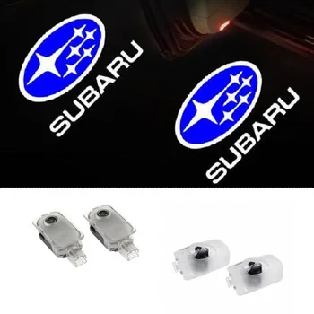 

2X Car led Door logo Laser Light Projector Ghost Shadow Welcome Light for SUBARU Forester Outback legacy Impreza XV Tribeca BRZ