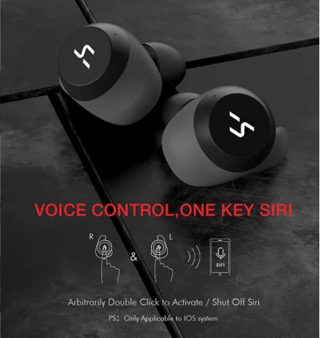 HAVIT TWS G1 Bluetooth Earphone True Wireless Sport Headphone Waterproof 3D Stereo Earbuds Handsfree Calls for Smart Phone