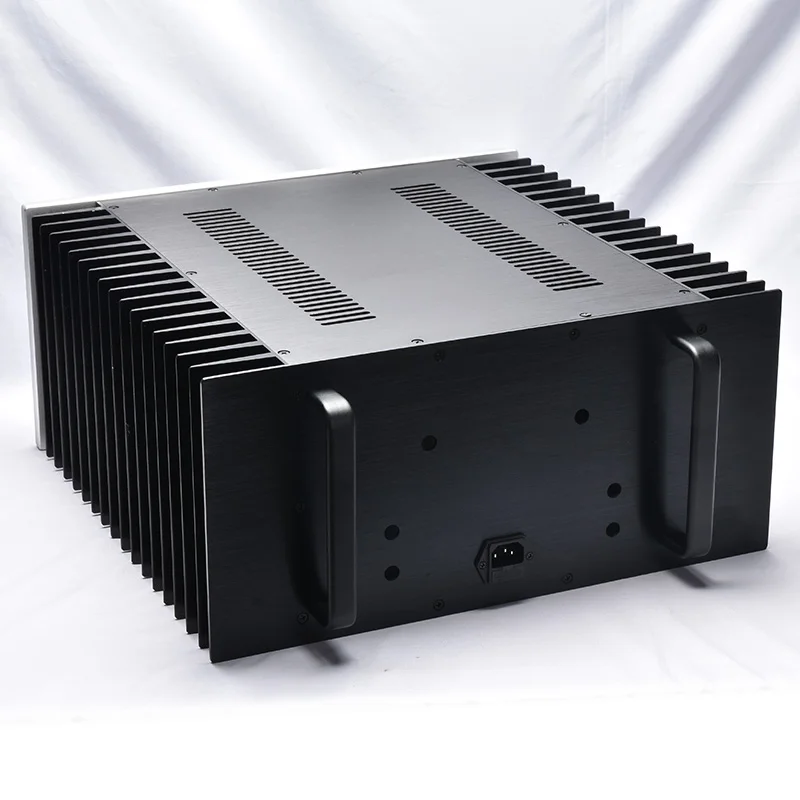 Full aluminum DIY 4320 power amplifier chassis class A enclosure big heatsink HIFI box