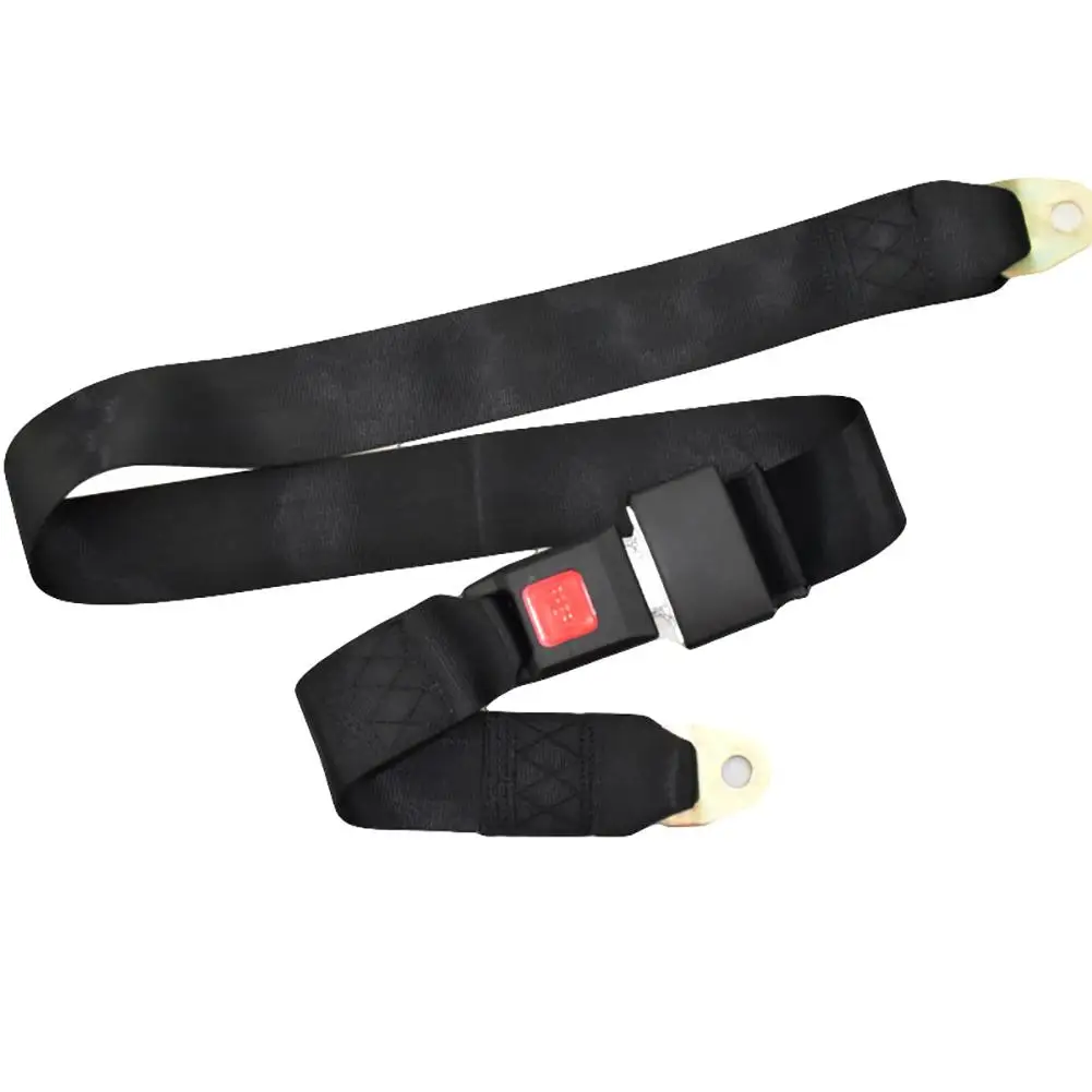 Car Seat Belt Accessory Seat Belts Universal Car seat belt High Tenacity 2 Points Bus Car Adjustable Safety Seat Belt Strap Tool