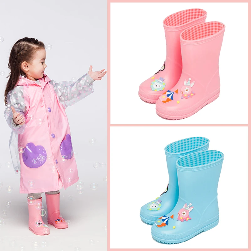Детская обувь Ботинки Резиновые сапоги детские Обувь для девочек мальчиков