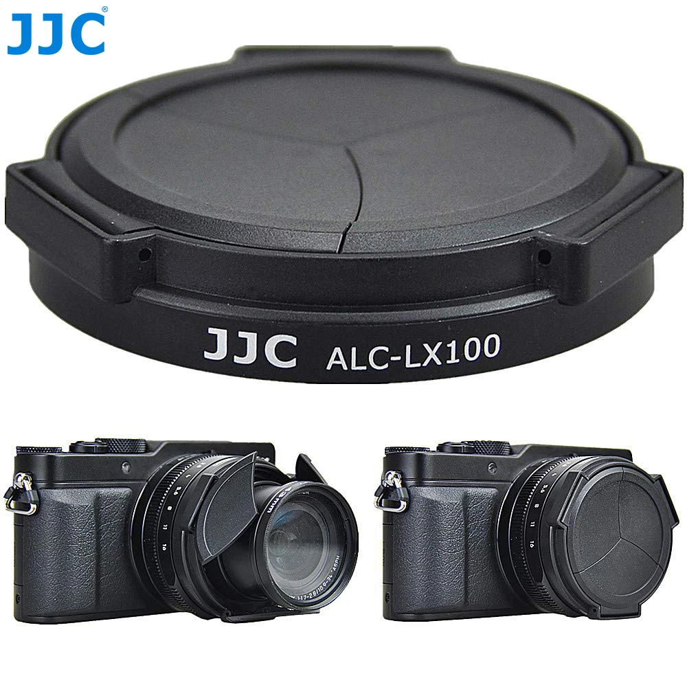 DMW LFAC1 Auto Lens Cap Panasonic LUMIX DMC LX100 DMC / DC LX100M2 LEICA D LUX (Typ 109) D LUX 7 Camera Accessories|lens cap|auto lens capjjc auto lens cap - AliExpress