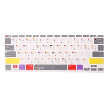

Common Colorful Silicone Keyboard Skin Cover Sticker for 11\" MacBook Notebook Laptop Computer Protective Film 28GE