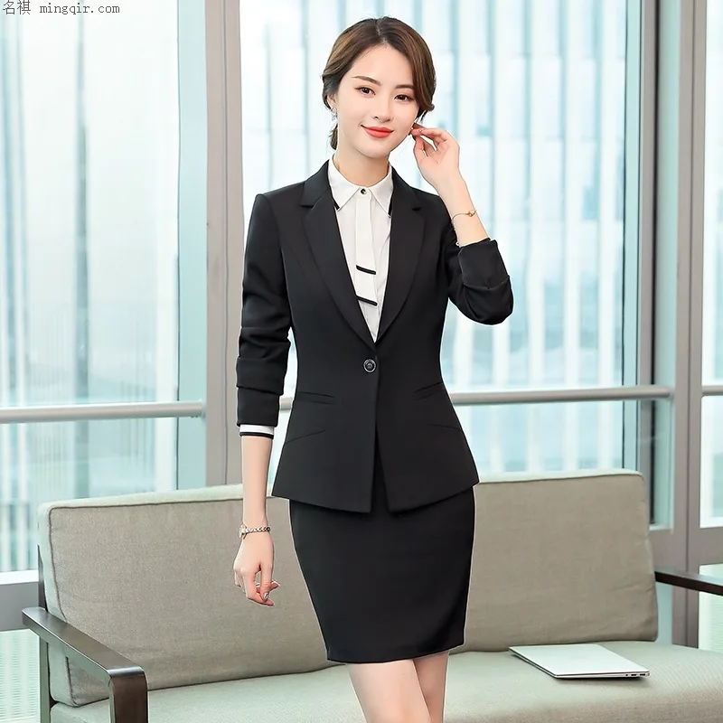 

Kei Wear WOMEN'S Suit New Slim Fit Small Suit Elegant Ol WOMEN'S Coat Work Clothes Interview Formal Wear Embroidered Logo
