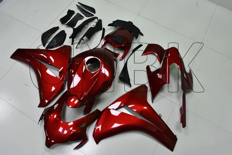 Для CBR 1000 RR 2008 мотоцикл обтекатель CBR 1000RR 08 09 темно-красный обтекатель ABS CBR1000RR 2008-2011 Пластиковые обтекатели