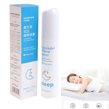 

80ml Aromatherapy Calm Help Sleep Mist Pillow Spray With Lavender Essential Oil
