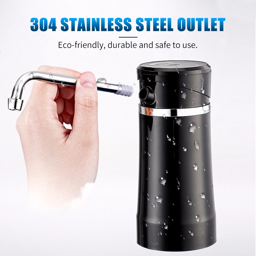 Automatic Water Bottle Pump Electric Drinking Water Pump Rechargeable Water Dispensing Pump Gallon Drinking Bottle Switch