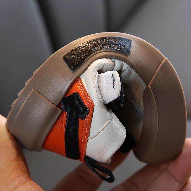 Ботинки для мальчиков коллекция 2019 года сезон осень зима новые модные теплые