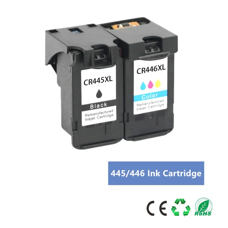 1Pk Black 1Pk Color PG-445 PG445 CL-446 XL чернильный картридж для Canon PG 445 CL 446 для Canon PIXMA MX494 MG2440 MG2940 MG2540 MG2540S IP2840 - Цвет: 1Pk Black 1Pk Color