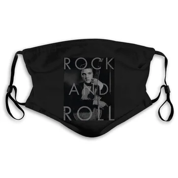 

Elvis Presley ROCK AND ROLL Licensed Adult All s Print Mouth Mask Women's kid PM2.5