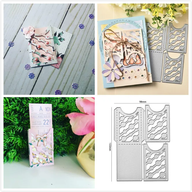 

Eastshape Envelope Cutting Dies Crafts Metal Die for Scrapbooking Card Album Embossing Die Cut Template 2019 New