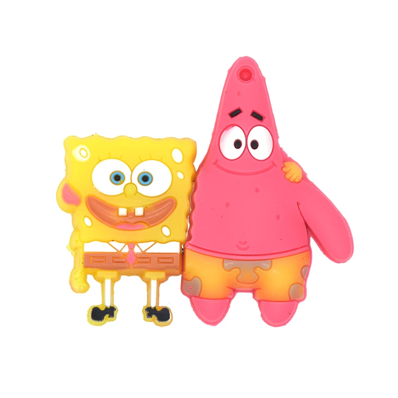 Флеш-накопитель SpongeBob SquarePants, 64 ГБ, 32 ГБ, 16 ГБ, 8 ГБ, 4 Гб, с героями мультфильмов «Патрик ста», Usb флеш-накопитель, u-накопитель, флешка, аниме, карта памяти
