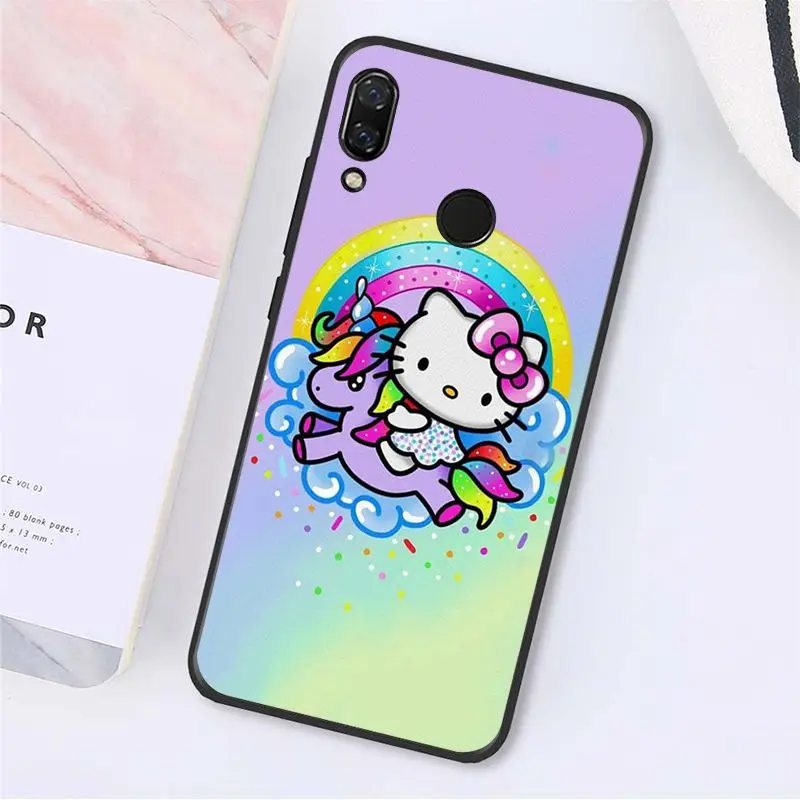 Yinuoda милый Kawaii hello kitty чехол для телефона для Xiaomi Redmi Note 7 5 4 Redmi 5plus 6A Note4 4X A2 A2lite - Цвет: A6