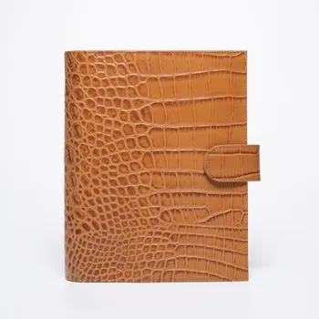 

High Quality Genuine Leather Spiral Diary A5 96 Sheets Lined Notebook Journal Gift