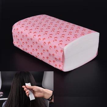 

90pcs/pack Pro Salon Hair Dye Paper Recycleable Separating Stain Dyeing Color Barber Highlight Tissue Hairdresser Salon Tool