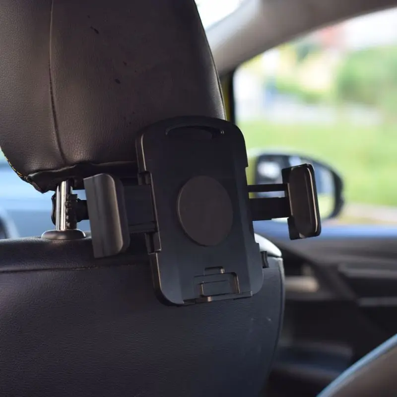 Вращающийся на 360 ° Автомобильный подголовник универсальный футляр для планшета держатель для заднего кресла подставка для вкладка IPad Galaxy "-11" планшетный ПК