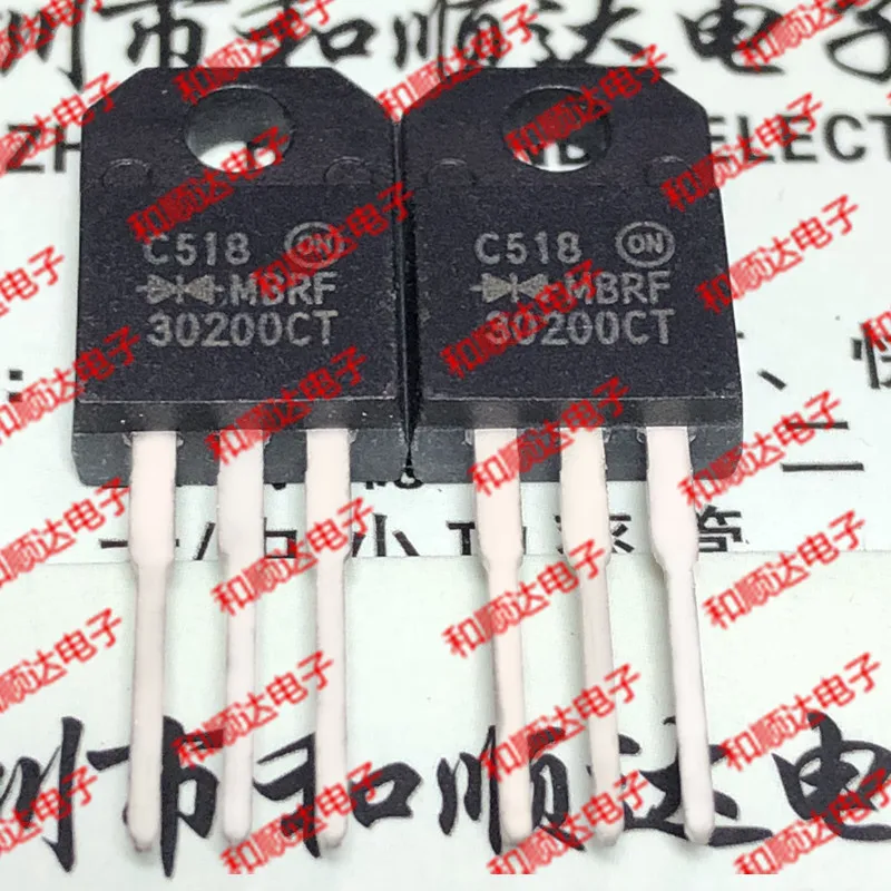 10 шт./лот MBRF30200CT новые имеющиеся TO-220F 200V 30A