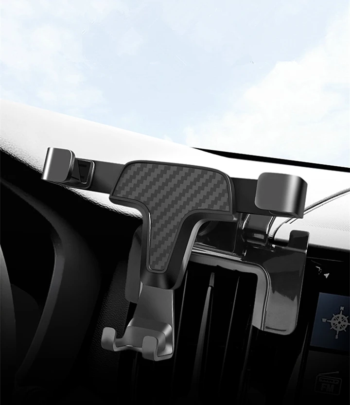 Новое поступление для Volvo XC60 гравитационный кронштейн Авто приборная панель вентиляционное отверстие Стенд клип крепление в держатель сотового телефона для автомобиля