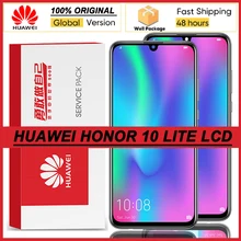 100% original 6.21 display display display com moldura para huawei honor 10 lite lcd tela de toque digitador honra 10i HRY-LX1 HRY-LX2 HRY-LX1T