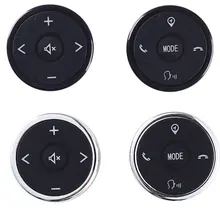 Universal Auto Lenkrad Fernbedienung Panel 10 Tasten Musik Drahtlose DVD GPS Navigation Radio Tasten