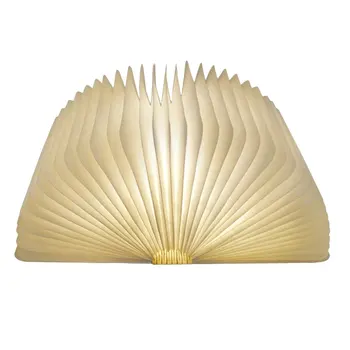 

USB Rechargeable Wooden Led Book Lamp Night Litght, Animal / Book Shaped, Warm White/Colorful Light, S/M/L, Drop Shipping