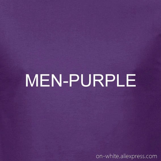 Футболка для горнодобывающих кранов - Цвет: Men-Purple