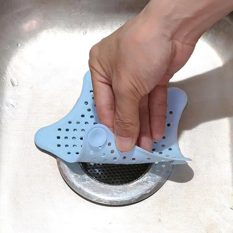 

Anti-blocking Floor Drain Silicone Sucker Sewer Outfall Strainer Sink Filter Hair Stopper & Catcher Bathroom Kitchen Accessories