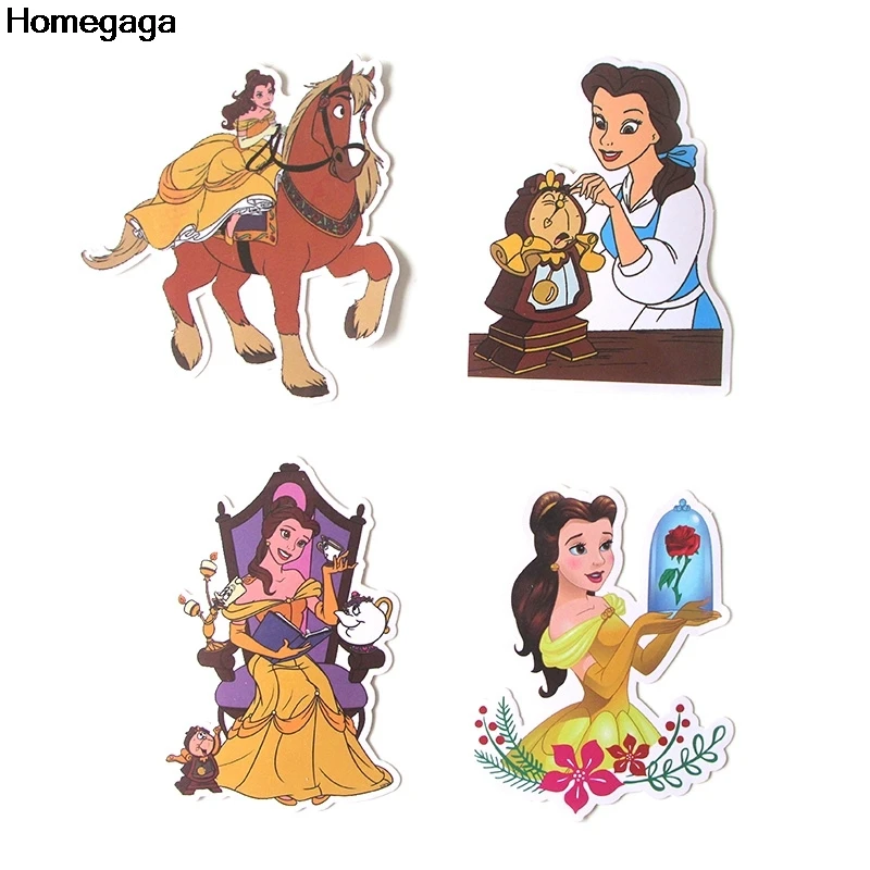 20 компл./лот Homegaga 18 шт./компл. Красавица и Чудовище пастеры diy косплей блокнот с рисунком велосипед Скрапбукинг наклейки D2016