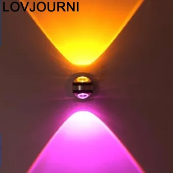 

Tete Lit Arandela Lampara Mirror Candeeiro De Parede Crystal Bedroom Applique Murale Luminaire Aplique Luz Pared Wall Light