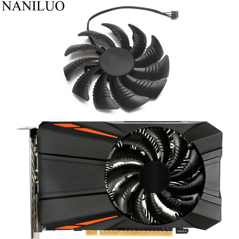 88 мм PLD09210S12HH 12V 0.40A охлаждающий вентилятор GTX1050 RX560 RX550 для Gigabyte Geforce GTX 1050 1050Ti RX 550 560 мини ITX G1 Radeon игровой вентилятор