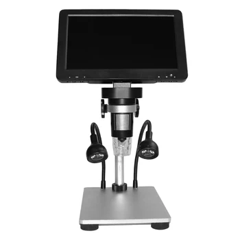 

DM9 Digital Microscope with 7 inch Adjustable Display 1080p Full HD Camera Measurement & Analysis Instruments magnifier