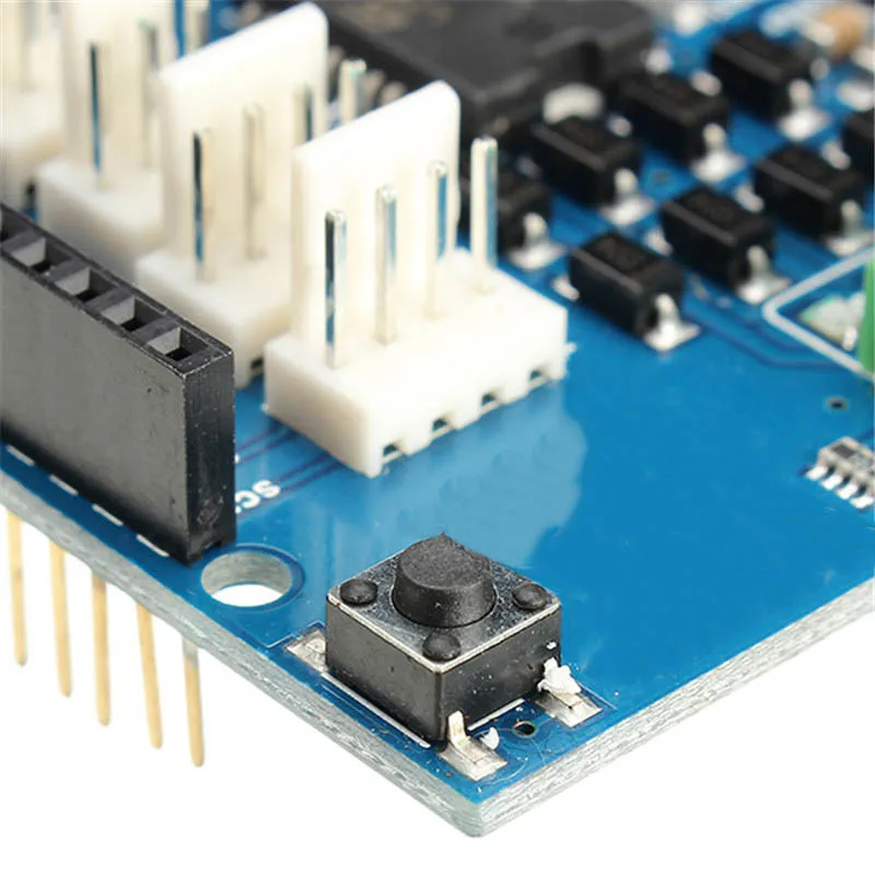 FFYY-L298P 4A Dual-канальный драйвер двигателей модуль двигатель щит R3 для Arduino 5V ~ 12V Бесплатная остановка хода и тормозной Функция