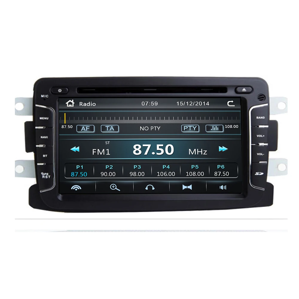 Новое поступление! Автомобильный мультимедийный плеер GPS-навигатор радио для Dacia