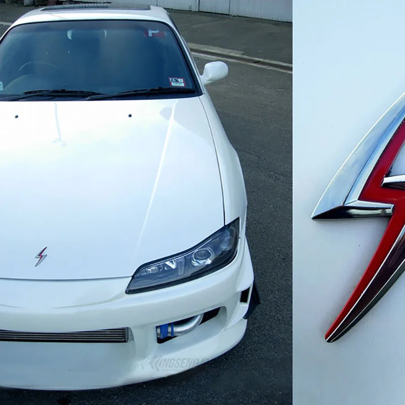 Металлическая Эмблема для Nissan Silvia S10 S110 S12 S13 S14 S15 180SX 200SX 240SX 300ZX|Наклейки на