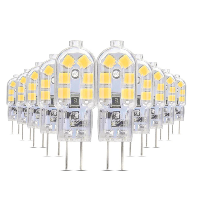

10pcs G4 Led Bulb 3W 12V/AC220V 2835SMD Lamp Warm white/Whites Ampoule 360 Degree Angle LED Light