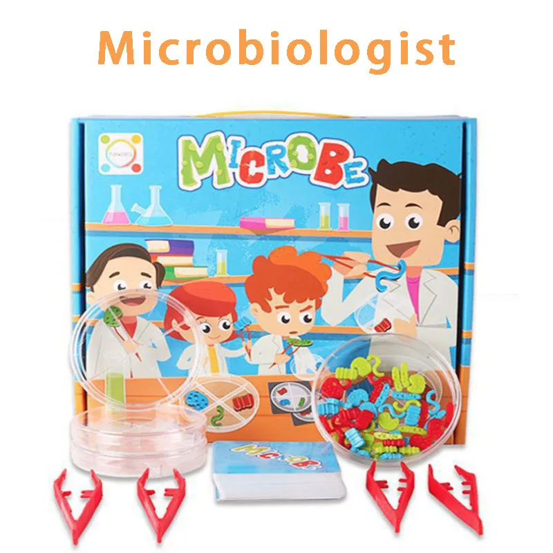 

Lab Board Games Toys Microbes Mad Scientists Science and Technology Small Making Board Games Children's Educational Toys