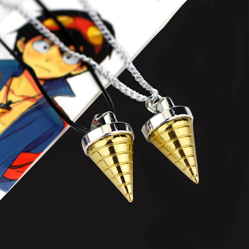 MIDY мультяшное ожерелье Tengen Toppa Gurren Lagann Tengentoba Gulenlagan Core Drill подвеска ювелирные