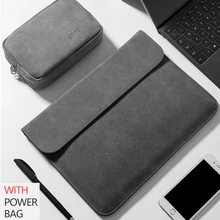 Чехол для ноутбука с сумкой питания для Macbook Air 13 MacBook Pro 13 15 retina 11 12 14 15 дюймов для Xiaomi air 13,3 pro 15,6