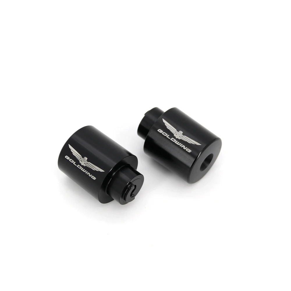 Rod end counterweight For HONDA Gold Wing 1800 GL1800 GL 1800 2001-2020 chromium handle end handle bar chrome bar ends