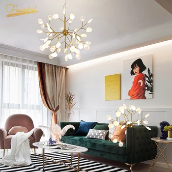 

Modern LED Pendant Lights Lighting Nordic Ceiling Chandelier for Hotel Living Room Loft Dining Room Bedroom Kitchen Hanging Lamp