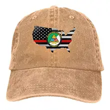 3-я бронированная дивизия с Броневой символикой, тонкая красная линия, флаг, джинсовые шляпы, вымытая Ретро бейсболка, шляпа для папы