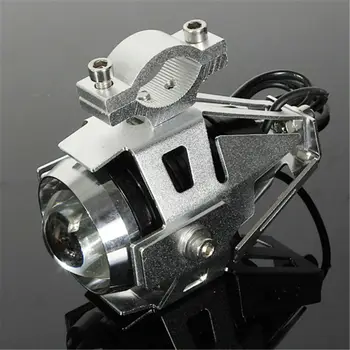 

LED Motorcycle Headlight Headlight Fog Spot Lights Bulb & Switch 15W 125W U5