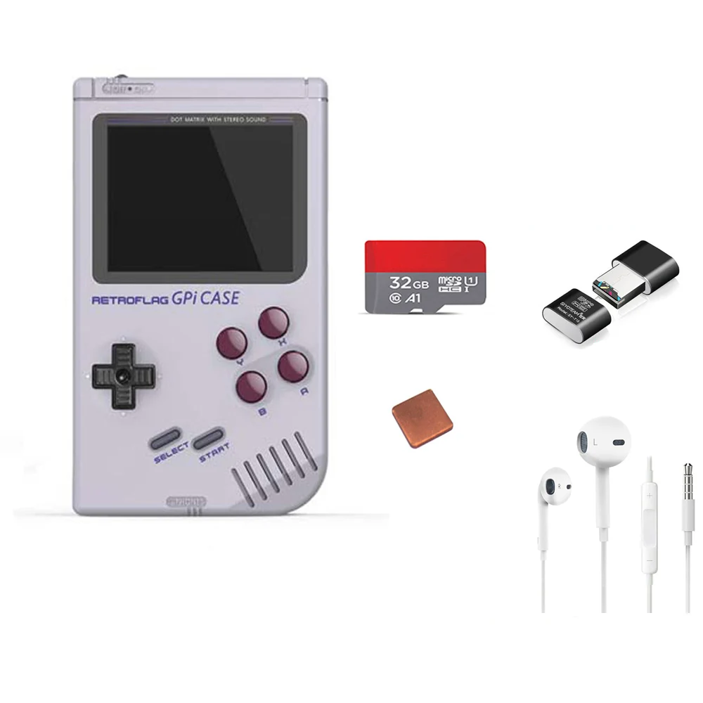 Имеются на складе! Чехол Retroflag GPi для Raspberry Pi Zero и W с безопасным