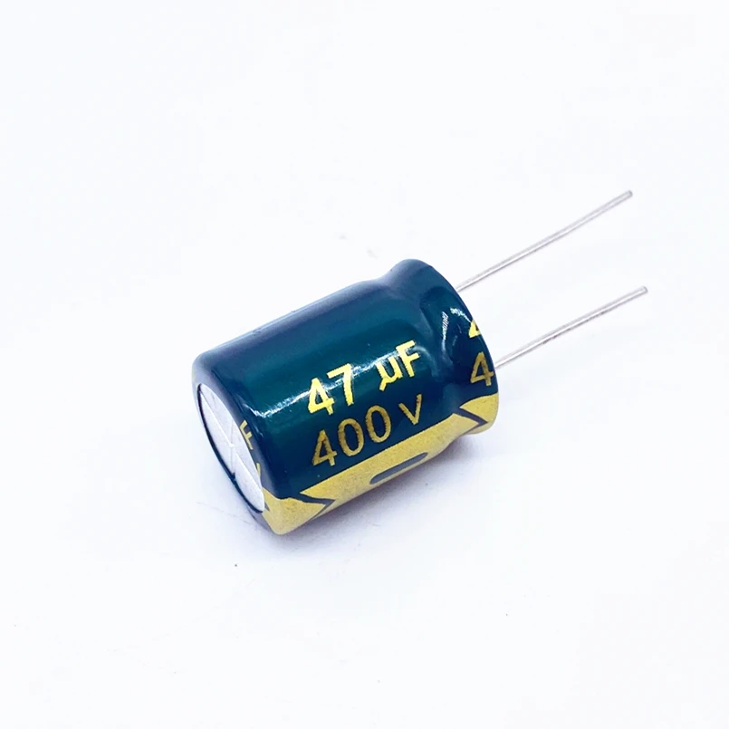 5pcs/lot 400V 47UF high frequency low ESR radial aluminum electrolytic capacitor electrolytic capacitor aluminum electrolytic capacitor