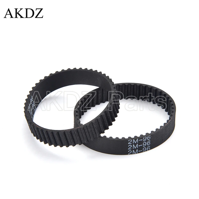 

2MGT 2M 2GT Synchronous Timing belt Pitch length 96 width 6mm/9mm Teeth 48 Rubber closed