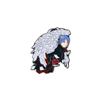 

Akatsuki Angel Konan Glitter metal pin brooch Tenshi Konan Akatsuki