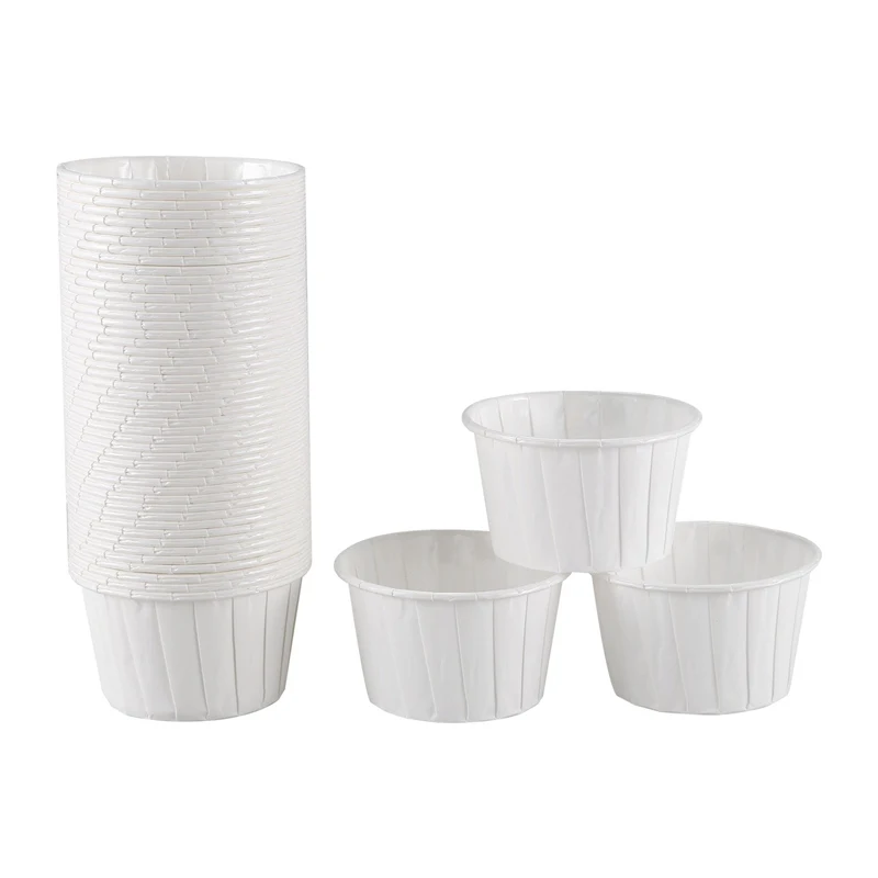 

Top-50X Paper Baking Cup Cake Cupcake Cases Liners Muffin Dessert Wedding Party Color:white
