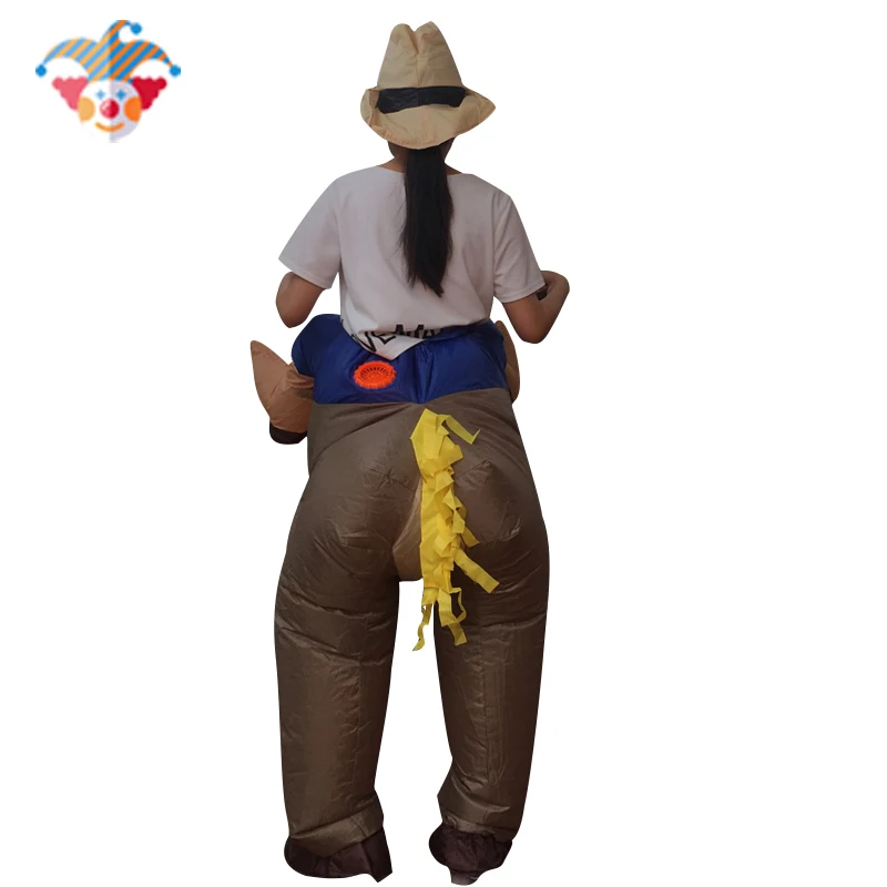 Лидер продаж надувной костюм ковбоя динозавра нарядное праздничное платье для